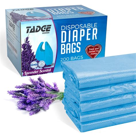 scented trash bags for diapers.